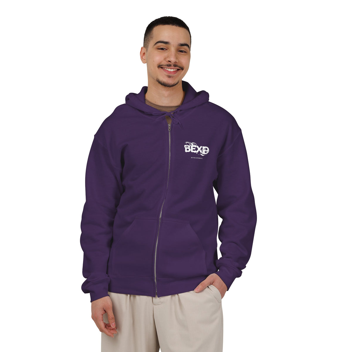BEXP — The Mask Zipper Hoodie