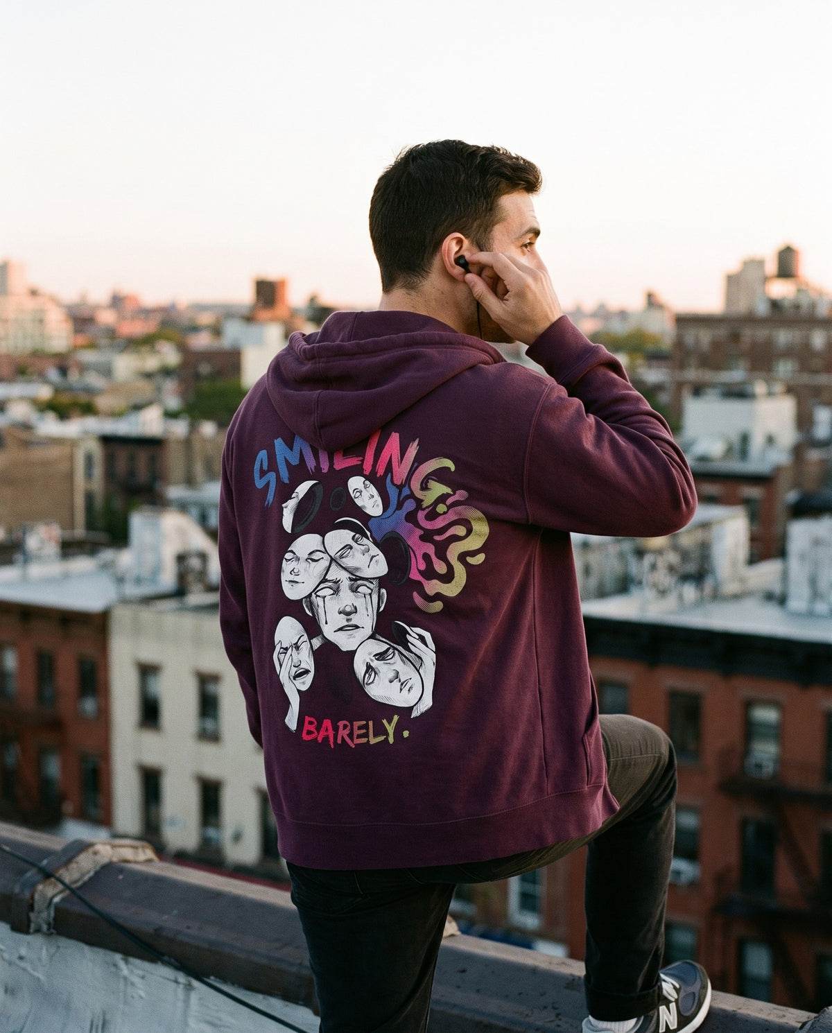 BEXP — The Mask Zipper Hoodie