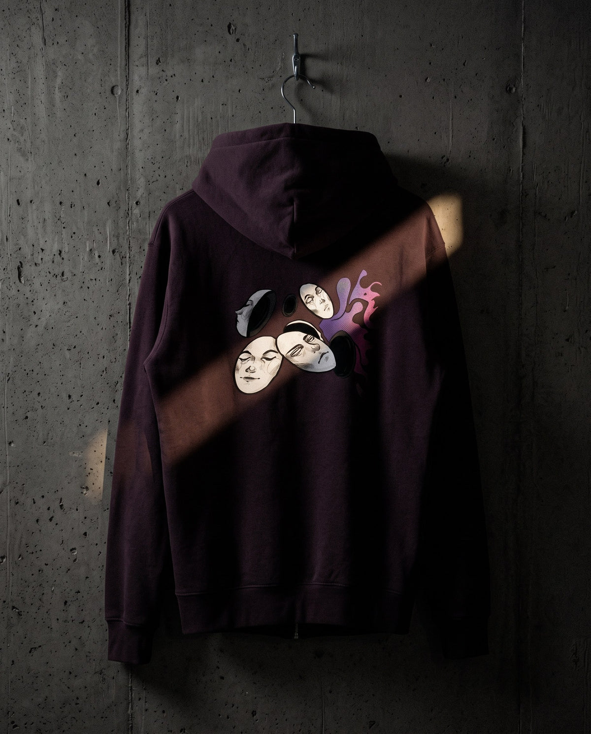 BEXP — The Mask Zipper Hoodie