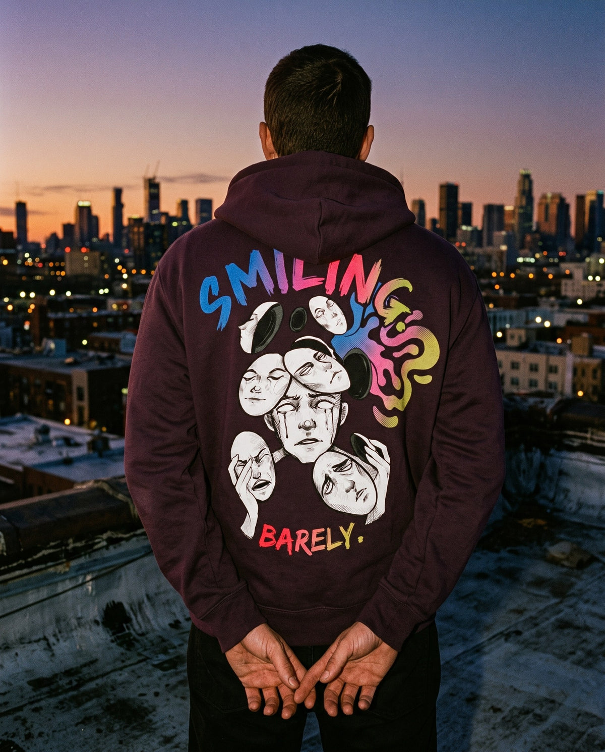 BEXP — The Mask Zipper Hoodie