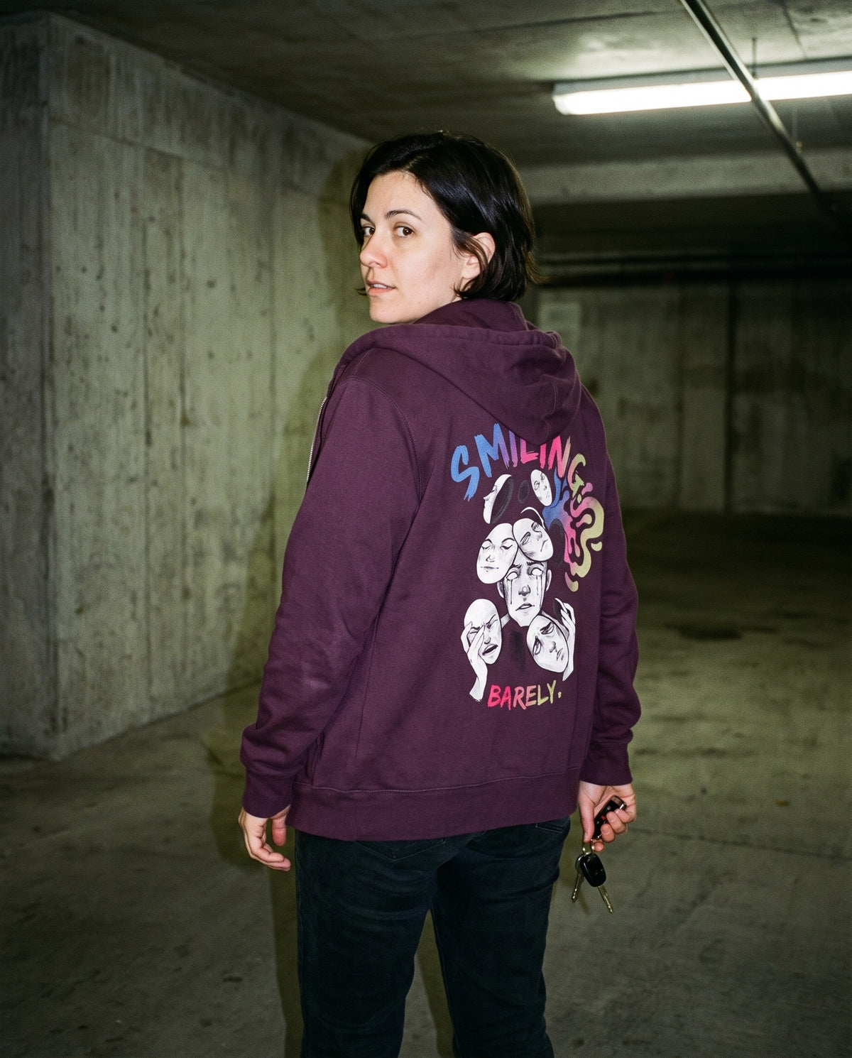 BEXP — The Mask Zipper Hoodie